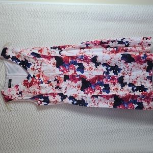 Nine West Spring floral dress.